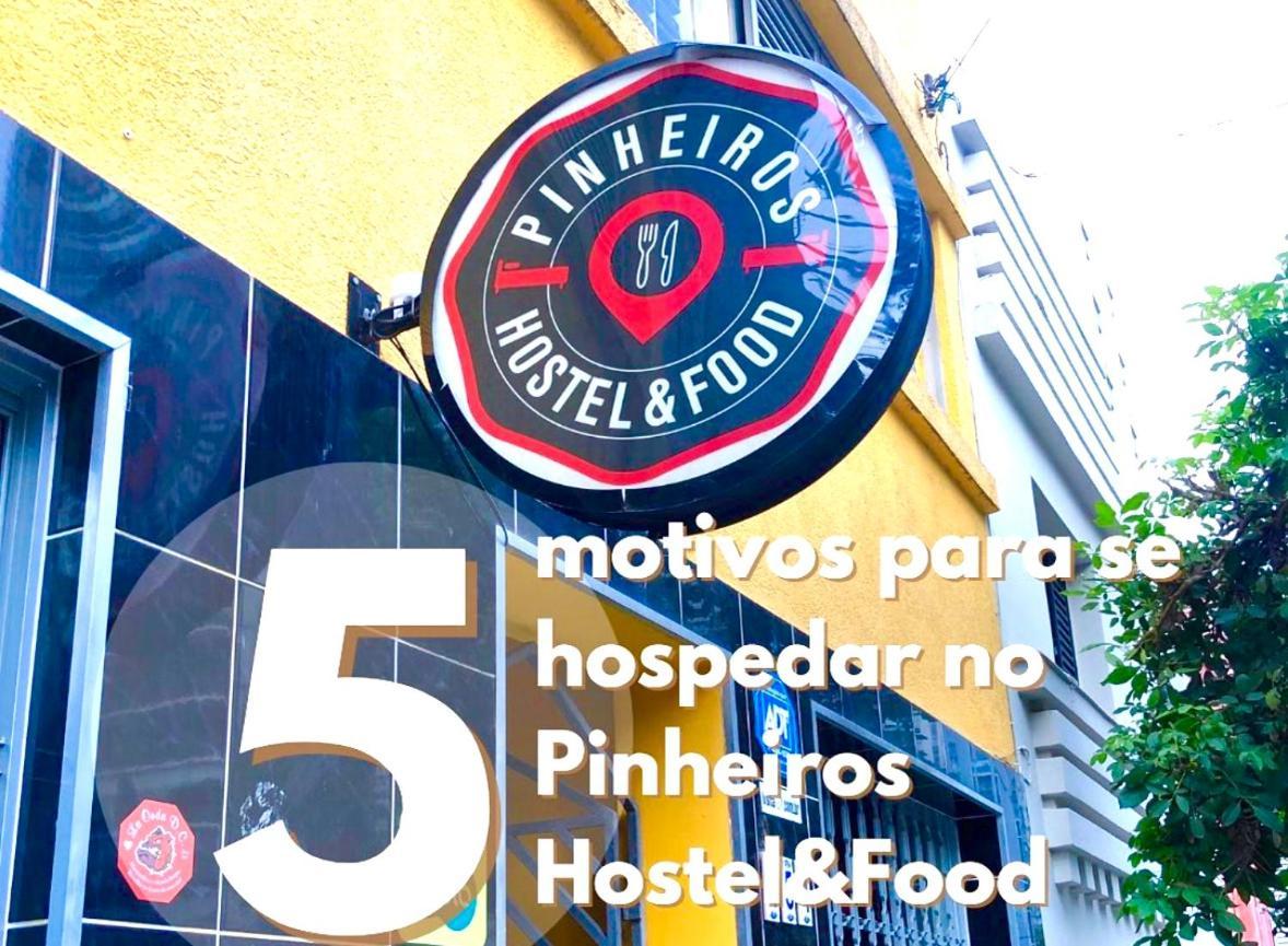 Pinheiros Hostel & Food Sao Paulo Dış mekan fotoğraf